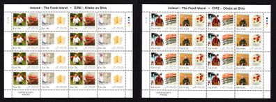 2015 Ireland The Food Island Commemorative Stamp Sheetlet Plate 1B1B1B1B Mint Never Hinged (MNH)