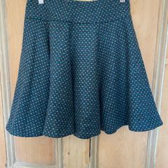 Oasis tweed swing skirt