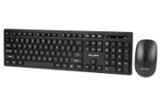 New USB 2.4 GHz Wireless Black PC Computer Laptop Keyboard + Mouse Set #1200