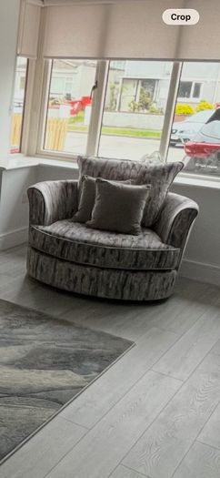 Swivel Loveseat - Frank McGowan