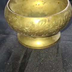 Beautiful 2 Old Brass Trinket Dishes, Postage Available