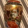 Japanese Satsuma Moriage vase 5" Image 2