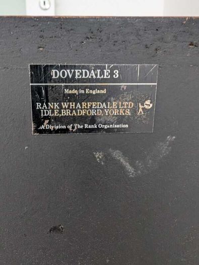 Wharfedale Dovedale 3 Speakers