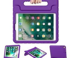 For Apple iPad Air / Air 2 Kids Case Shockproof Cover With Stand Purple
