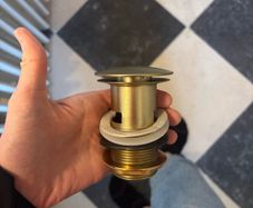 waste fitting brass Aqualla