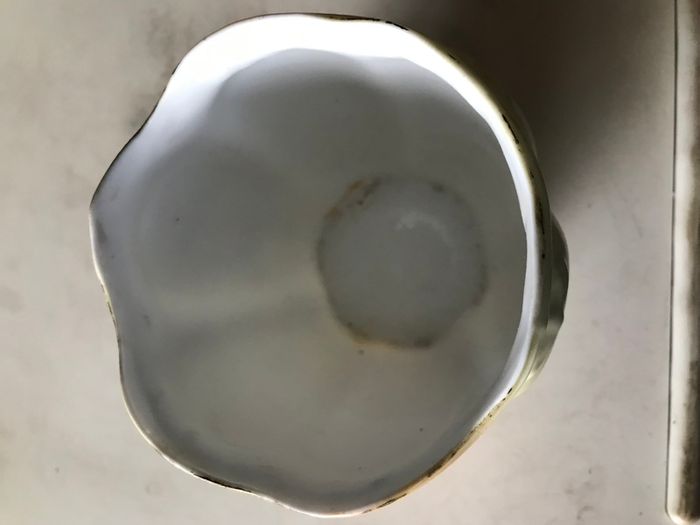Vintage Vase and Three Section Dish