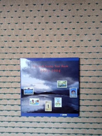 An Post stamp year book 1993-1994 complete with stamps issued.