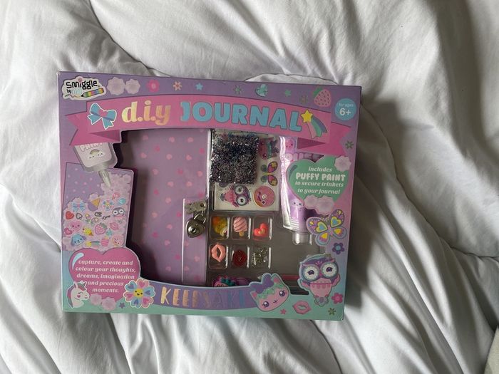 smiggle DIY journal