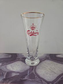 vintage carlsberg glasses
