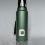 Vintage Stanley Aladdin Thermos 1L - Green Hammertone - USA - Complete Image 2