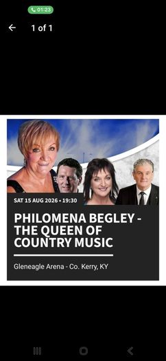 Philomena Begley, the Queen of Country Music
