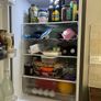 Bosch Series 2 Fridge Freezer 50/50 Stainless Steel Perfect Condition Image 5