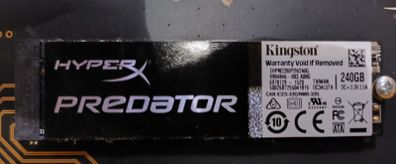 Kingston Hyperx Predator 240GB 2280 NVMe M.2