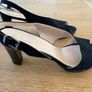 XSA Black Suede High Heels - Size 43 (UK 9) Image 4