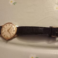 18k gold watch