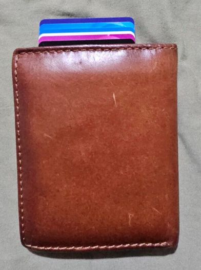 men leather wallet