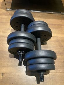2x10.6kg dumbbells