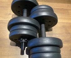 2x10.6kg dumbbells