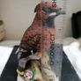KK Japan Waxwing porcelain bird figurine Image 2