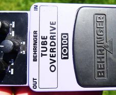Behringer Tube Overdrive TO100 Overdrive Guitar Effect Pedal