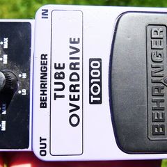 Behringer Tube Overdrive TO100 Overdrive Guitar Effect Pedal