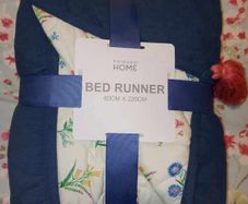 Bed runner 60x220 cm, new unpacked