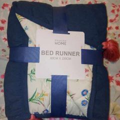 Bed runner 60x220 cm, new unpacked