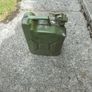 10L Metal Petrol Can, Military style Green, as New Image 2