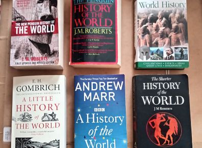 Six History of the World Books