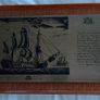 2 Stainless Steel Hand Produced Pictures Battle of Finisterre Image 3