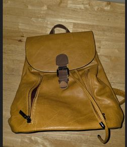 Mustard Yellow Rucksack / Backpack