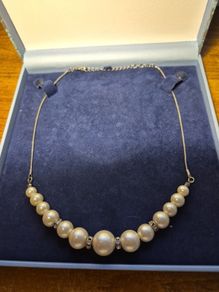 Vintage Faux Pearl Necklace