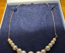 Vintage Faux Pearl Necklace