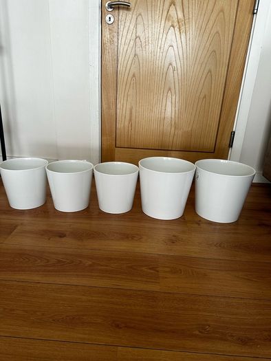 10 Brand New Plant Pots, IKEA and elho