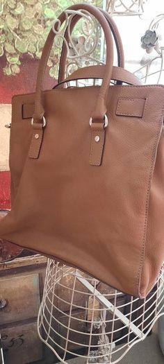 Michael Kors Large Leather Hamilton