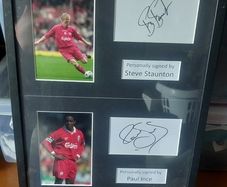 Liverpool Signed Memorabilia