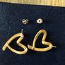 Big heart earrings Image 6