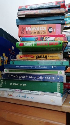books and comic - Italian language