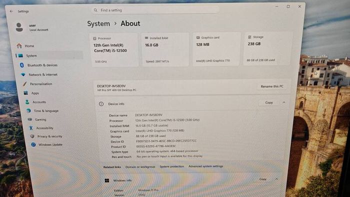 Hp Pro Sff 400 G9 Desktop Pc