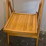 Folding Beech Chairs Image 4