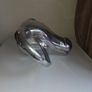 Large Ram Head Metal Sculpture Wall Hanging Image 4