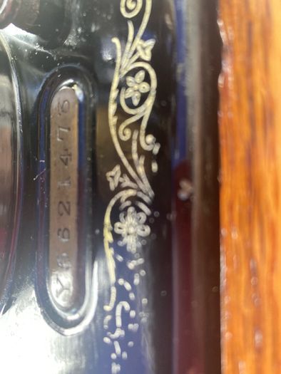 Antique singer sewing machine