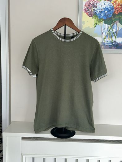 Khaki Green Short Sleeved Tee-shirt from Brave Soul