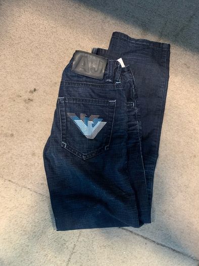 Armani boys jeans aged 8-9