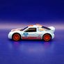 Hot Wheels Ford RS200 with custom wheels. Image 4