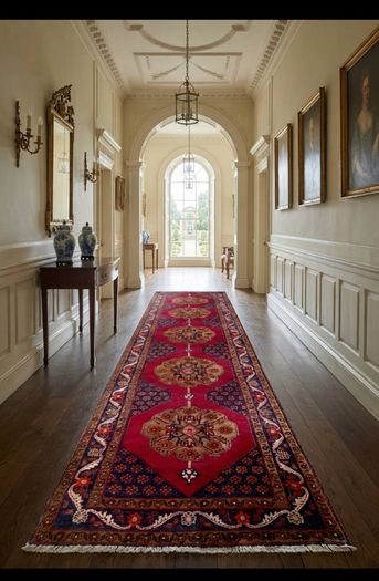Magnificent XL 13ft Perser Serab Hand Knotted Rug