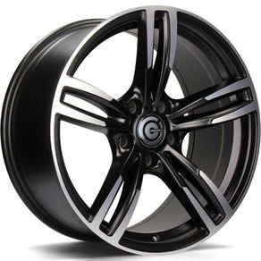 17" 437M BMW type Black Alloy Wheels Bmw Vw Opel 5x120
