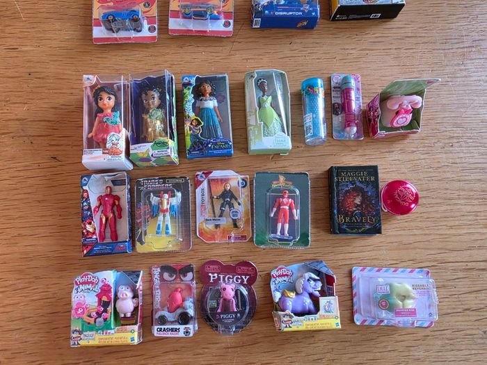 Micro toys, Mini brand toys, Disney and others for collector or suits doll house nursery