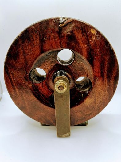 antique fishing reel