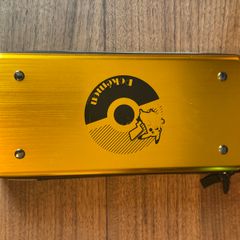 Nintendo Switch Metal Pikachu Gold Protective Hard Carry Case